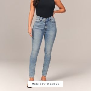 Curve Love High Rise Super Skinny Ankle Jean